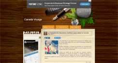 Desktop Screenshot of canadavoyage.fr